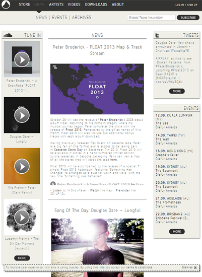 Erased Tapes